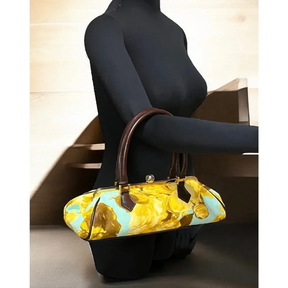 Glenda Gies Jackie Style #1132 Floral Handbag